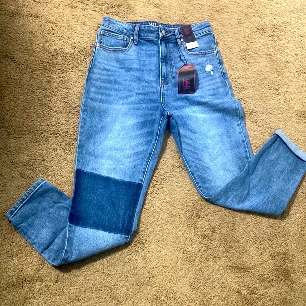 No Boundaries womens juniors mom jeans hi rise Sz 6 NEW NWT